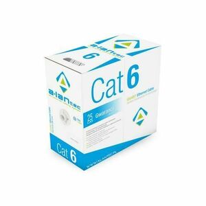 Cablu U/UTP, tip torsionat, cat.6 PVC 4x2x26/7AWG, 305m, Gri imagine