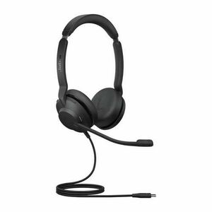 Casti Call Center Stereo Jabra Evolve2 30 SE UC Duo, USB-C, Microfon (Negru) imagine