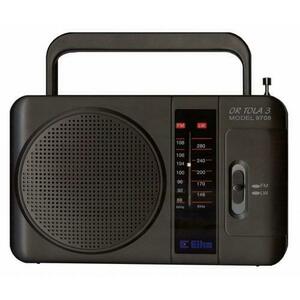 Radio portabil Eltra Tola, FM, Jack 3.5 mm (Negru) imagine