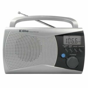 Radio portabil Eltra Kinga 2, LW/FM, 3.5mm Jack (Argintiu) imagine