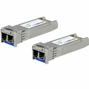 Set 2 module de fibra optica monomod, Ubiquiti, Argintiu imagine