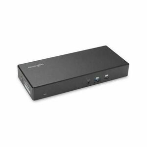 Docking Station Kensington K33603EU, USB-C si USB-A, 100 W, Dual 4K (Negru) imagine