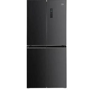 Side by side Beko GNO4031GS, 401 L, NeoFrost, Clasa E, H 180 (Antracit) imagine