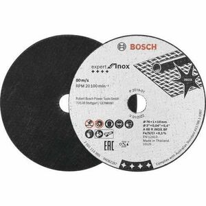 Set disc debitare inox, Ø76mm, 5 bucati, pentru polizor Bosch GWS12 imagine