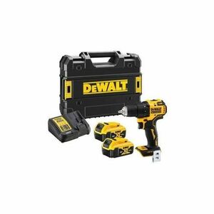 Masina de gaurit si insurubat, cu acumulatori 5.0 Ah, 18 V, 1650 rpm, DeWalt imagine