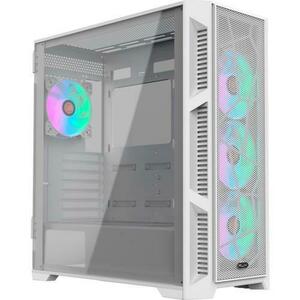 Carcasa Raijintek Ponos Ultra MS4, Panou frontal Mesh, Middle Tower, Fara sursa, ATX (Alb) imagine