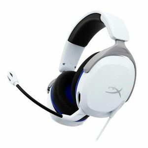 Casti Gaming HyperX Cloud Stinger 2 Core, Microfon, Cu fir, Pentru PlayStation 5 (Alb) imagine