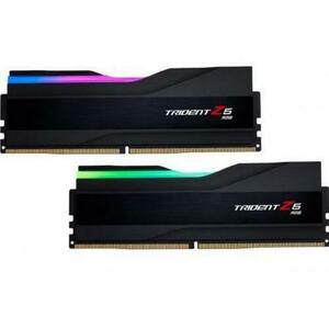 Kit memorie G.SKILL Trident Z5 Black RGB 32GB, DDR5-6000MHz, CL40, Dual Channel imagine