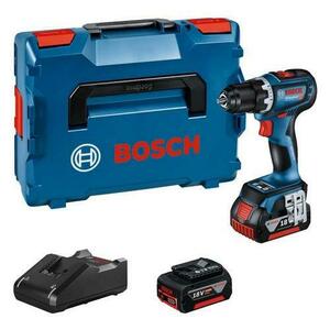 Masina de gaurit si insurubat cu acumulator Bosch GSR 18V-90, 18V, 64 Nm, 2100 rpm imagine