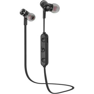 Casti Stereo Natec Extreme Media NSL-1337, Bluetooth, Microfon (Negru) imagine