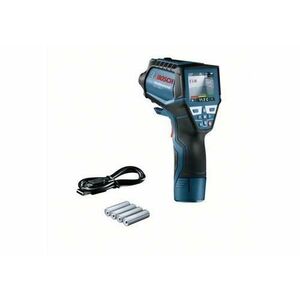 Detector termic Bosch Professional GIS 1000 C, 1000°C, precizie +/- 1°C, ecran TFT LCD + 4 Baterii AA si Adaptor inclus (Albastru) imagine