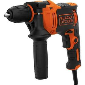 Burghiu cu impact Black & Decker BEH710K-QS, 710 W, 2800 rpm (Portocaliu/Negru) imagine