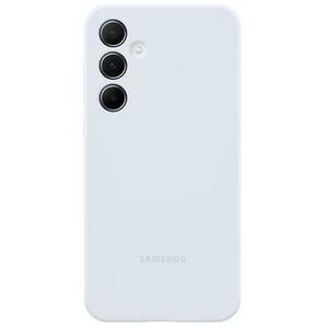 Husa Protectie Spate Samsung Silicone Case EF-PA556TLEGWW pentru Samsung Galaxy A55 (Albastru deschis) imagine