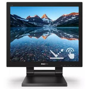 Monitor TN LED Philips 17inch 172B9TL/00, 1280 x 1024, VGA, DVI, HDMI, DisplayPort, Touchscreen, Boxe, 1 ms (Negru) imagine