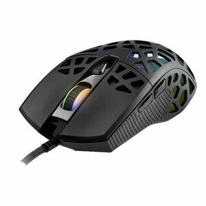 Mouse Gaming Tracer Gamezone REIKA, 7.200 DPI, RGB, USB (Negru) imagine