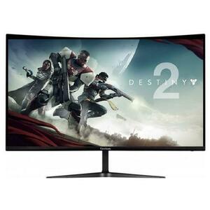 Monitor Gaming VA LED ViewSonic 31.5inch VX3219-PC-MHD, Full HD (1920 x 1080), HDMI, DisplayPort, Boxe, Ecran curbat, 1 ms, 240 Hz (Negru) imagine