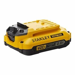 Acumulator Stanley SFMCB202-XJ FATMAX V20, Pentru scule electrice, 18 V 2 Ah imagine