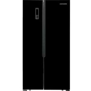 Side by side Heinner HSBS-H442NFBKE++, 436 L, No Frost, Clasa E, H 176.5 cm (Negru) imagine