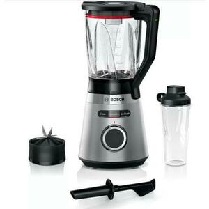 Blender Bosch VitaPower MMB6384M, 1200 W, 1.5 L, Viteza variabila (Negru/Argintiu) imagine