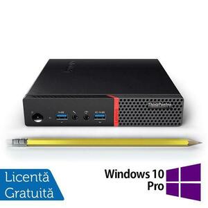 Calculator Sistem PC Refurbished Lenovo ThinkCentre M700 Mini PC, Intel Core i5-6400T 2.20GHz, 8GB DDR4, 256GB SSD + Windows 10 Pro imagine