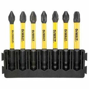 Set 7 biti, DeWALT, Negru/Galben imagine