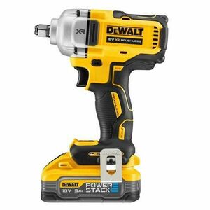 Masina de insurubat cu impact Dewalt DCF891H2T-QW, 1/2inch, 18 V, 2000 rpm, 3000 bpm, + 2x Acumulatori PowerSatck 5.0 Ah, Incarcator, Valiza transport imagine