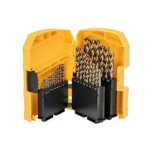 Set 29 burghie Industriale DeWALT DT4957-QZ, Cobalt HSS-CO in caseta de plastic, 29 Piese imagine