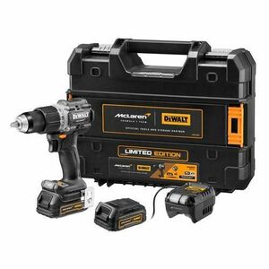 Masina de gaurit si insurubat cu percutie DeWalt DCD85ME2GT-QW, 18 V, 2000 rpm, 34000 bpm, 90 Nm, 2x Acumulatori PowerStack 1.7 Ah, Incarcator si Valiza transport imagine