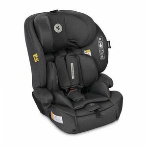 Scaun auto pentru copii Lorelli Benevento Black Jasper, Isofix, i-Size, 15 luni-12 ani, 76-150 cm, certificat R129, tetiera reglabila, protectie in caz de impact imagine