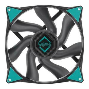 Ventilator Iceberg Thermal IceGale Xtra, 140 mm, 2500 rpm, PWM (Negru) imagine