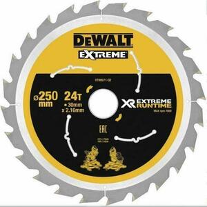 Lama fierastrau, DeWalt, 250 x 30 mm, Multicolor imagine