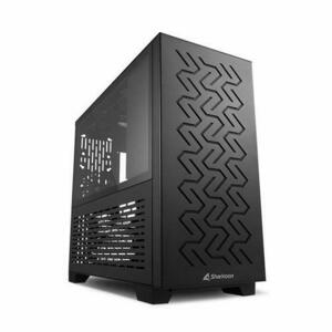 Carcasa Sharkoon MS-Z 1000, Mini Tower, Fara sursa, mITX, mATX (Negru) imagine