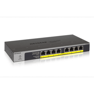 Switch Netgear GS108LP, 8 Porturi Gigabit, PoE+ imagine