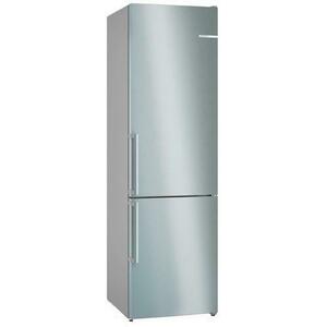 Combina frigorifica independenta BOSCH KGN392IDT, Serie 4, 363 l, Clasa D, No Frost cu sistem Vita Fresh, Anti Amprenta, Perfect Fit, Tehnologie cu invertor inteligent (Inox) imagine