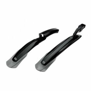 Set aripi pentru bicicleta Force Ward, 24inch - 29inch, Plastic, Negru imagine