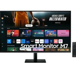 Monitor VA LED Samsung Smart M7, 32inch, UHD (3840 x 2160), HDMI (Negru) imagine