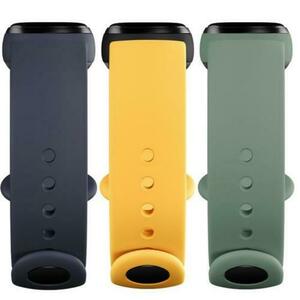 Curea de schimb Xiaomi BHR4640GL pentru Xiaomi Mi Band 5, set 3 bucati imagine