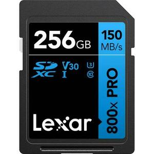 Card de memorie Lexar Professional 800x PRO, 256GB, SDXC, UHS-I U3, V30 imagine