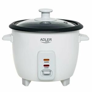 Aparat de gatit orez Adler AD 6418, 300 W, 0.6 l (Alb) imagine