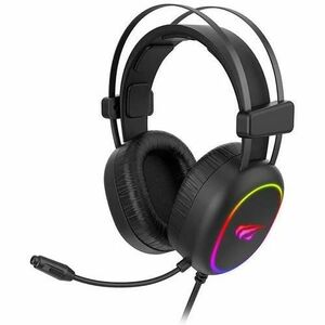 Casti Gaming Havit GAMENOTE H2016D, RGB, USB + 3.5 mm (Negru/Rosu) imagine