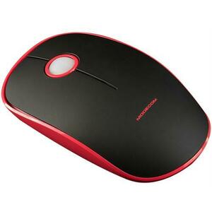 Mouse Wireless Modecom MC-WRM113, 1600 DPI (Negru/Rosu) imagine