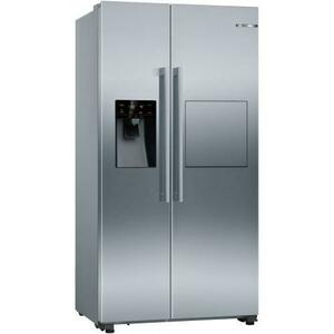 Side by Side Bosch KAG93AIEP, 560 l, Clasa E, NoFrost, VitaFresh, SuperCooling, FreshSense, MultiAirflow, H 179 cm, Inox Antiamprenta imagine