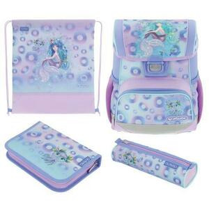 Ghiozdan echipat Herlitz Loop Plus motiv Mystic Mermaid, 31 x 37 x 22 cm, Poliester imagine