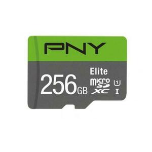 Card de memorie PNY Elite, 256GB, microSDXC, Clasa 10, A1, V10 imagine