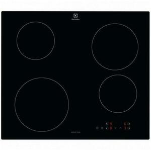 Plita incorporabila Electrolux LIB60420CK Inductie, 4 zone de gatit, Negru imagine