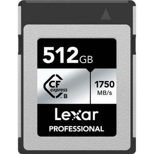 Card de memorie Lexar Professional SILVER, 512GB, CFexpress, Type B, PCI Express 3.0 imagine