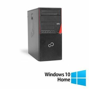 Calculator Sistem PC Refurbished Fujitsu Siemens P720 Tower, Intel Core i7-4770 3.40GHz, 8GB DDR3, 256GB SSD + Windows 10 Home imagine