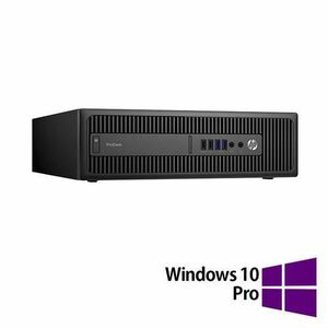 Calculator Sistem PC Refurbished HP ProDesk 600 G2 SFF, Intel Core i5-6500 3.20GHz, 16GB DDR4, 1TB HDD + Windows 10 Pro imagine