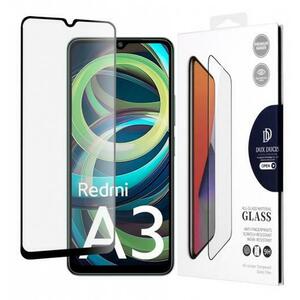 Folie de protectie Ecran DUX DUCIS pentru Xiaomi Redmi A3, Sticla Securizata, Full Glue, Neagra imagine