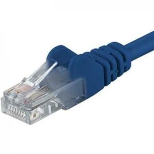 Patchcord UTP RJ45-RJ45 Categoria 5e 3m, albastru, cupru integral, 26AWG imagine